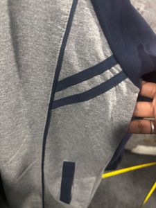 Stylish Gray &amp; Navy Jacket