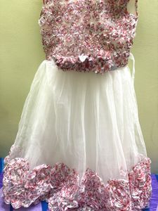 Floral Detail Party Dress
