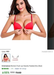 Push Up Heavy Padded Red