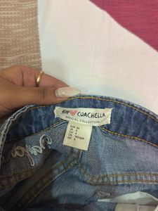 Star Denim Shorts