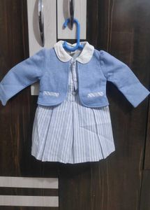 Warm Frock For 9-12 Months Old Girl