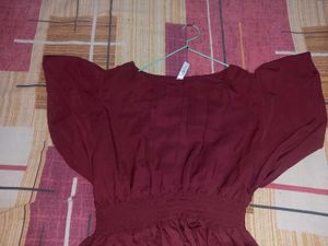 Chic Red Midi Dress