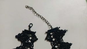 Vintage Black Lace Choker