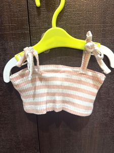 Ribbed Crop Top &amp; Bell Bottom Set