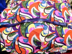 Colorful Printed Top with a Stylish waist belt
