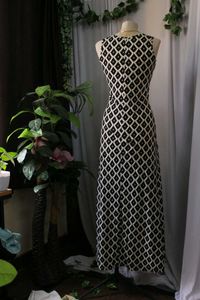 Allen Solly Patterned Tank Dress