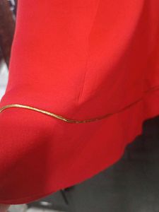 Red Sleeveless Dress