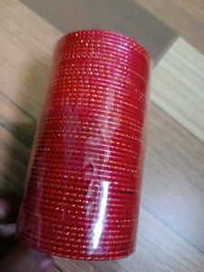Red &amp; Gold Bangle Set