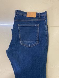 Dark Blue Denim Jeans