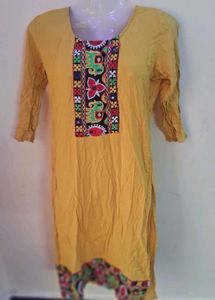 new with no tag Ethnic Mustard Kurta