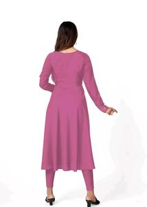 Crepe Kurta &amp; Dupatta Only.. No Salwar