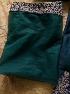Green Silk Lehenga...