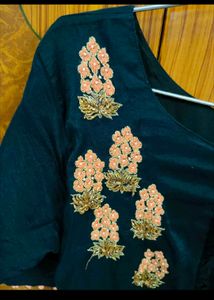 Embroidered Kurta with Dupatta Set