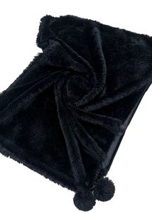 Soft Velvet Dupatta Black And Winter Bast For You