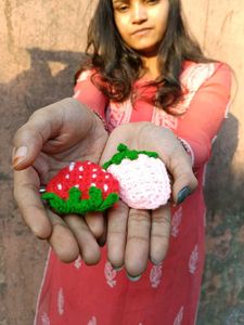 Strawberry Hair Clips