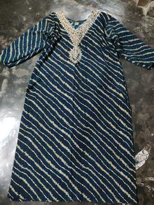 Navy blue kurti