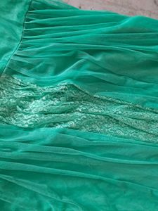 Elegant Green Party Dress
