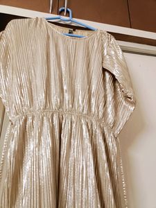 Shimmery Champagne Dress