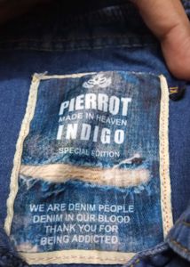 Unisex Denim Shirt with Design