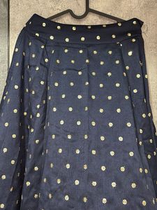 Indya Navy Blue Lehenga