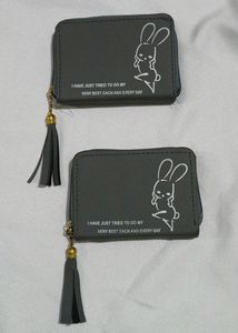 Two Grey Wallet