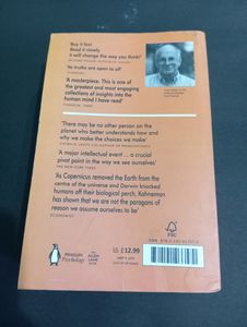 Thinking Fast And Slow By Daniel Kahneman