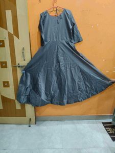 Elegant Embroidered Anarkali Kurta Set