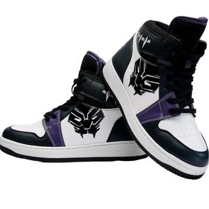 Black Panther Inspired High-Tops