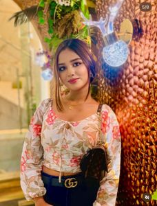 Floral Print Crop Top