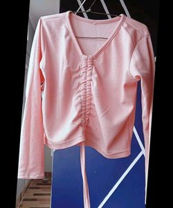 Pink Crop Top