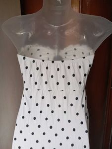 Polka Dot Midi Dress