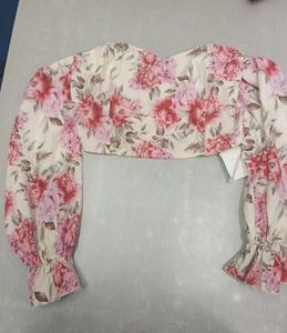 URBANIC Floral Off-Shoulder Top