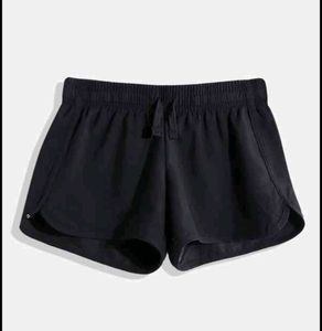 Black Running Shorts