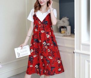 Korean Summer Red Dress