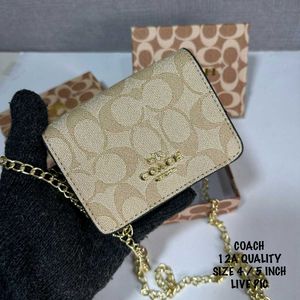 COACH NEW WALLET+SLING Wd BOX