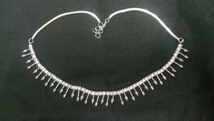 White Stone Neck Set