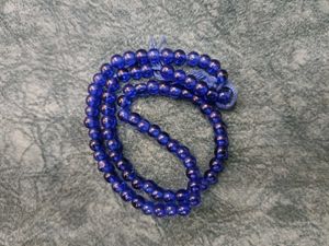 Cobalt Blue Bead Strand