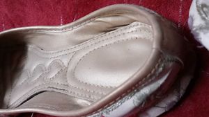 Floral Embroidered Flats