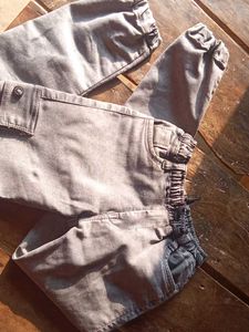 Boys Grey Cargo Pants