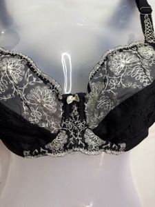 Black Lace Detail Bra
