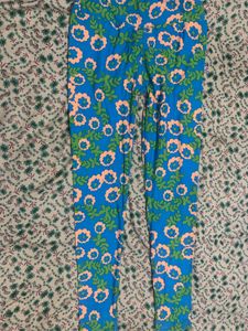New Floral Printed Leggings