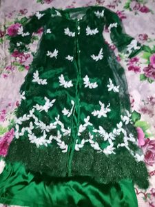 Women Gown With Coatty