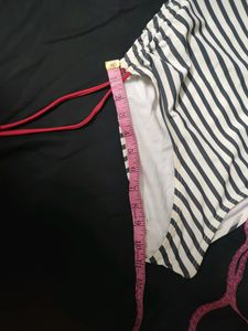499RS.Strapless Swimwear