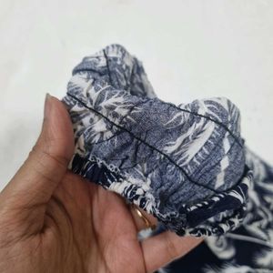 Palm Print Mini Sundress