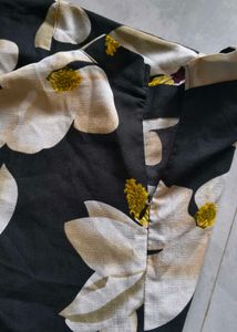 Floral Print Top korean style