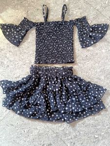 Polka Dot Two-Piece Set