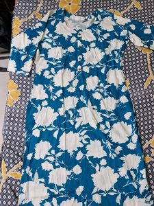 Floral Print Women's Kurta