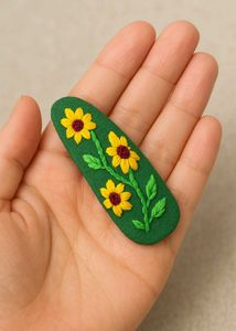Sunflower Hair Clip