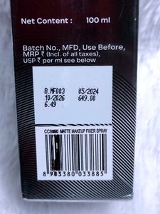 Faces Canada Makeup Fixer
