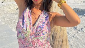 Boho Chic High-Low Dress| Beach Dress